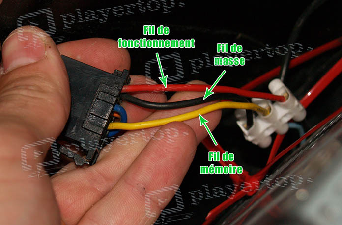  Autoradio qui ne garde pas la mémoire